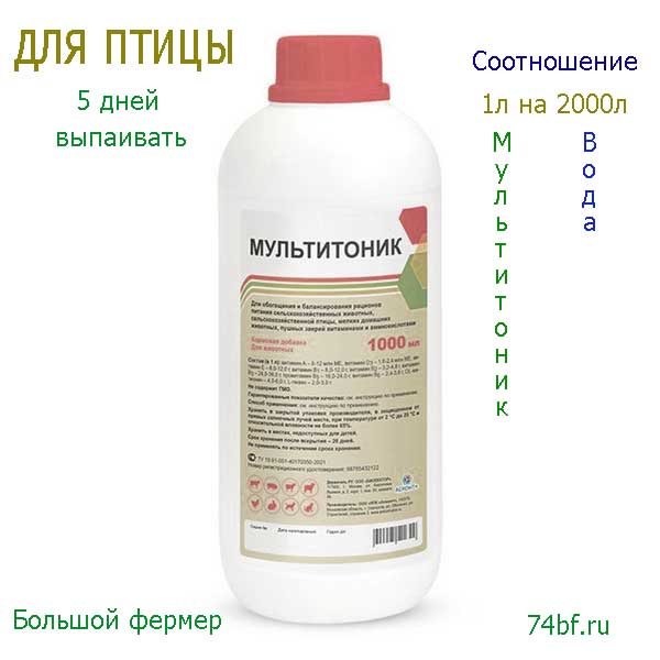 Мультитоник 1л