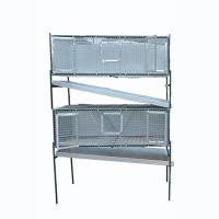 Две клетки "Любимая-скаты 2" для кроликов