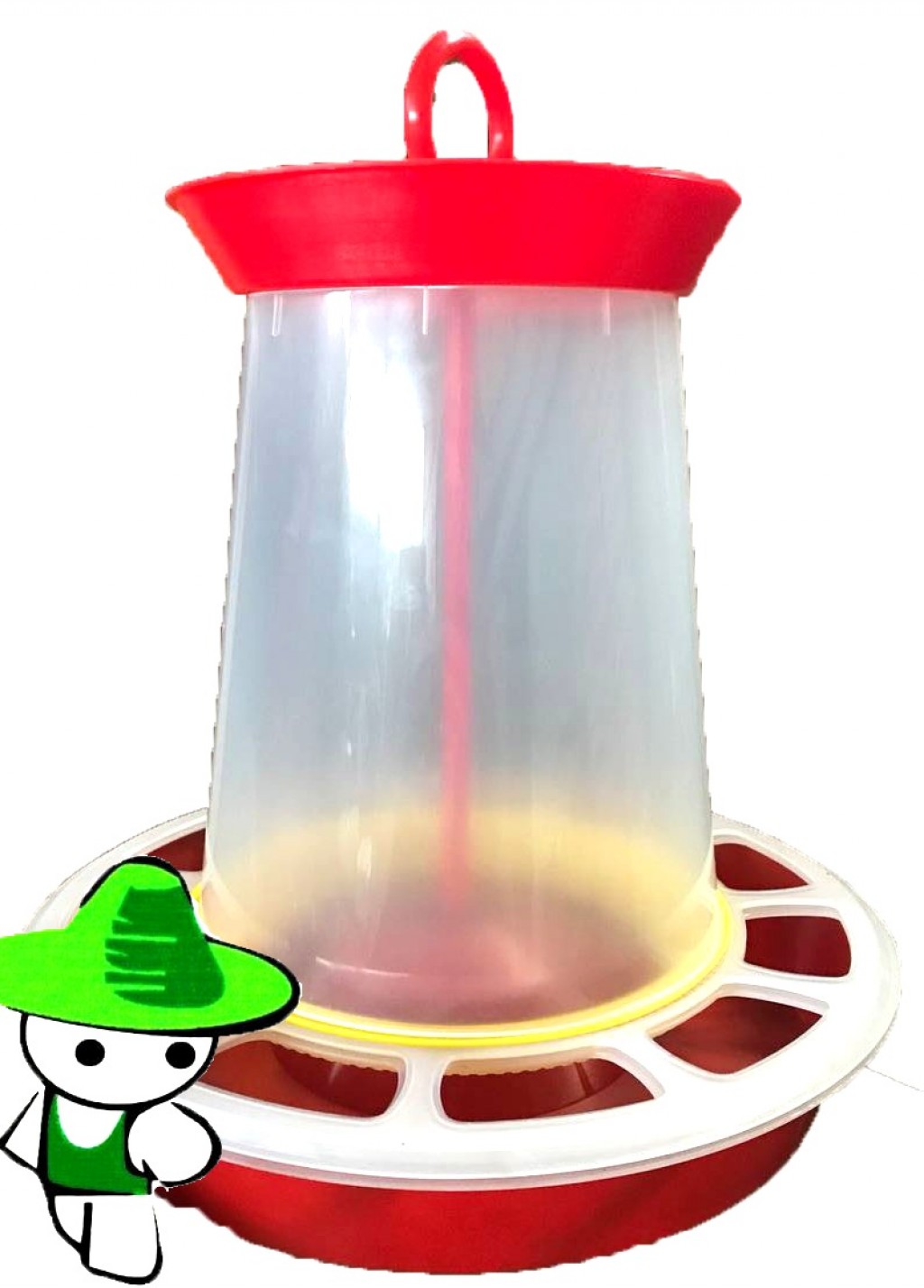 Бункерная кормушка 6кг с кольцом