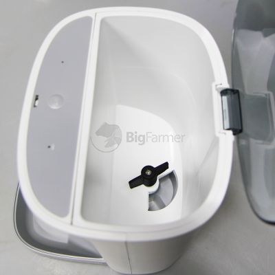 Автокормушка 4,3 л для сухого корма без видеокамеры, Wi-Fi (IOS/Android), серая