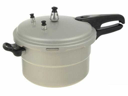 Скороварка 6,5 л ЧУДО 65Д, алюминий, оксидное, металл крышка, матовая полировка