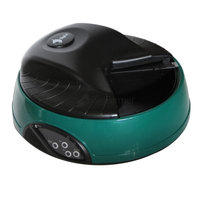 Автокормушка 4 секции с отд. для льда, зеленая