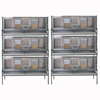 Клетка для кроликов "Любимая-этажерка 3х2"