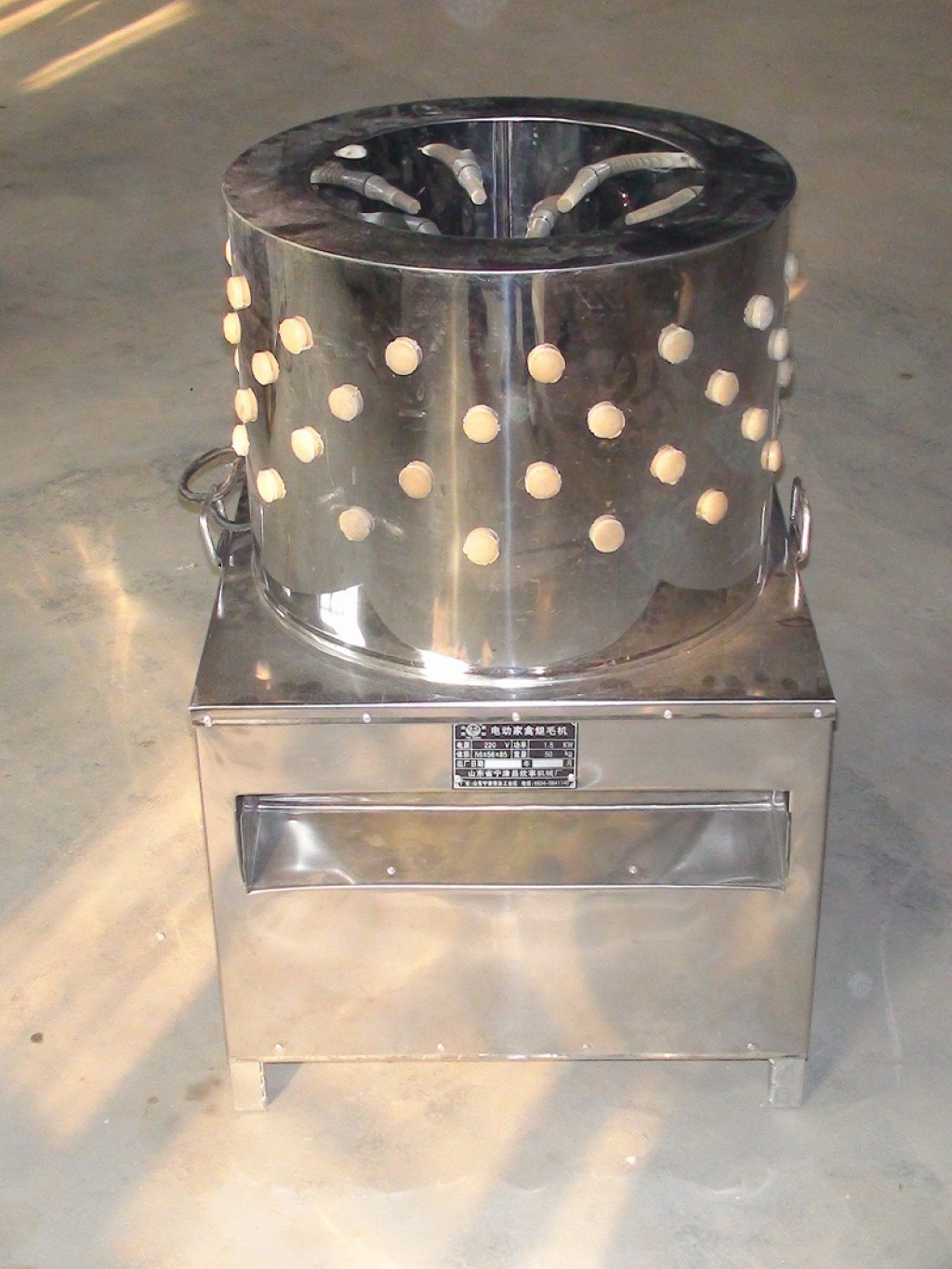 Машина перощипальная TM-600А