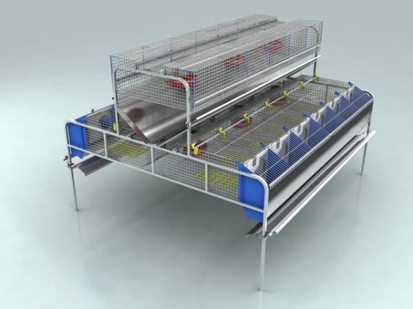 Клетка для кролиководства КМ-2