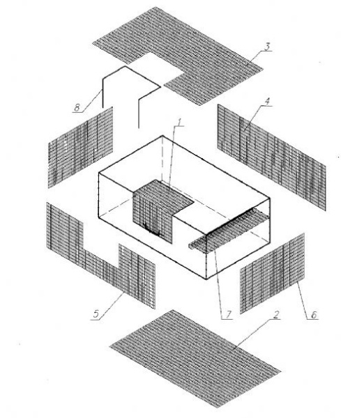 Клетка песца (Лисы)