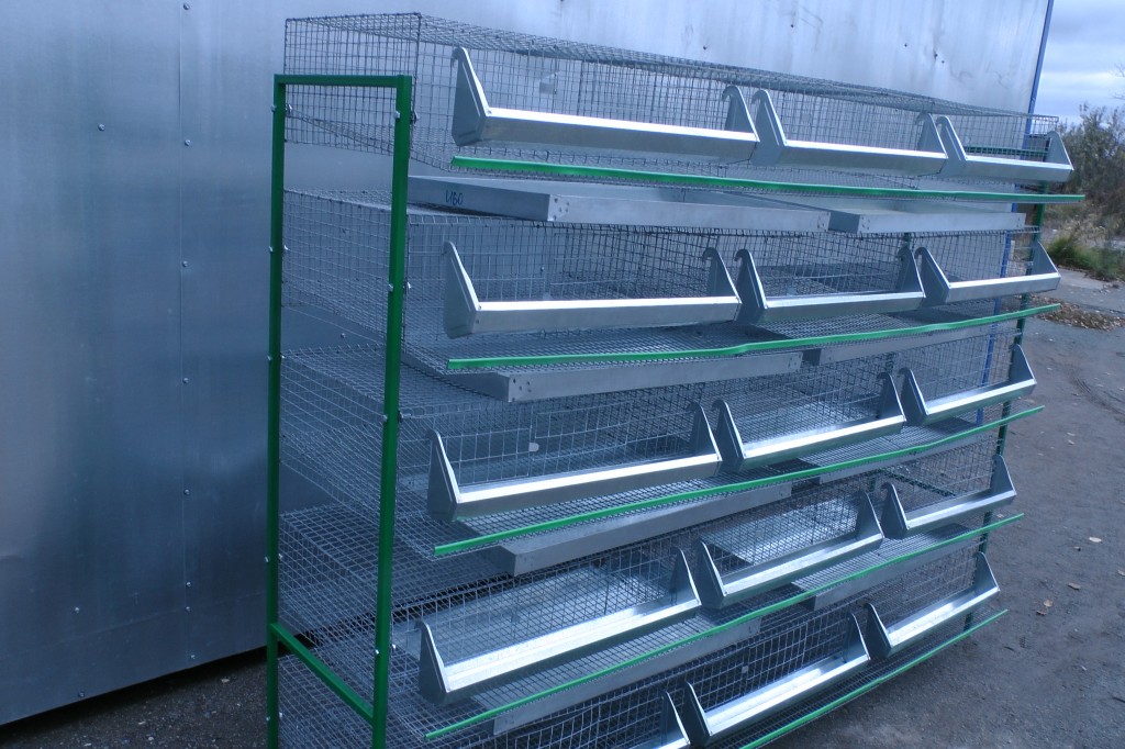 Клеточная батарея "Растущий фермер200" для перепелов