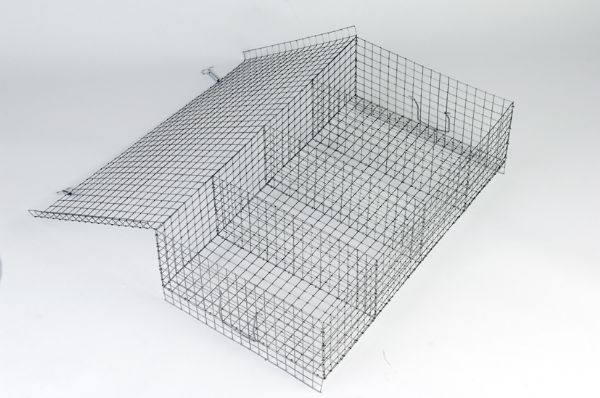 Клетка переноска 4 секции для кролиководства