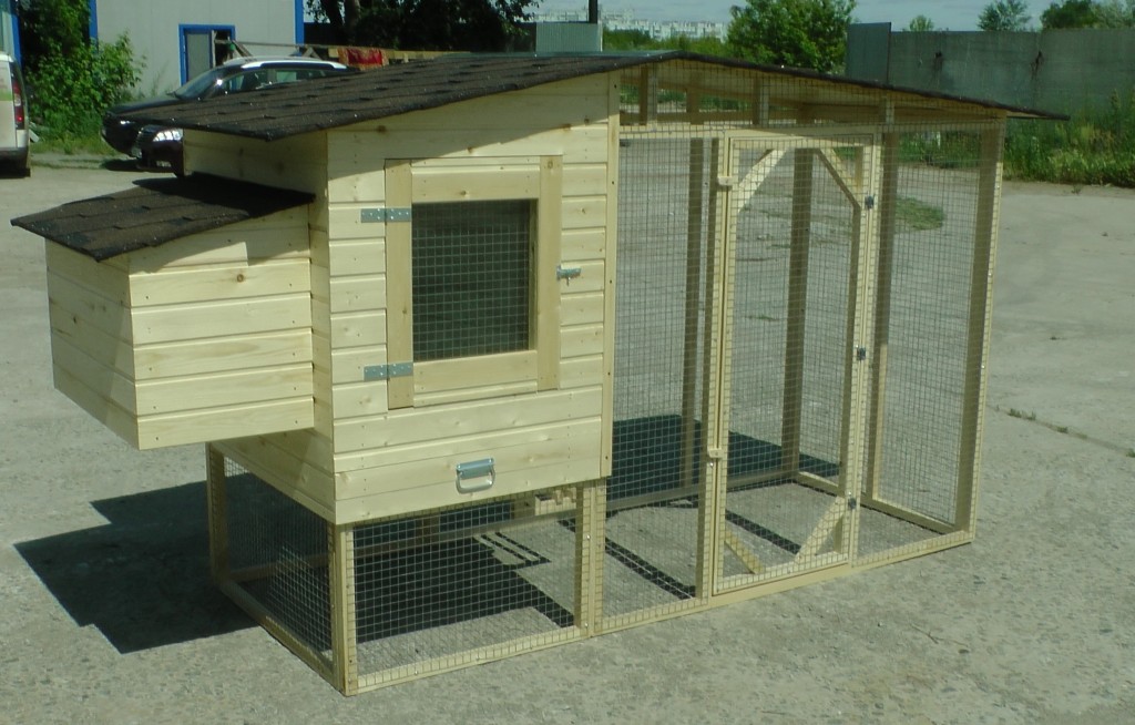Теплый мини курятник 74bf-КДЗ