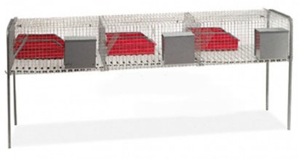 Клетка для кроликов КМ-3Р