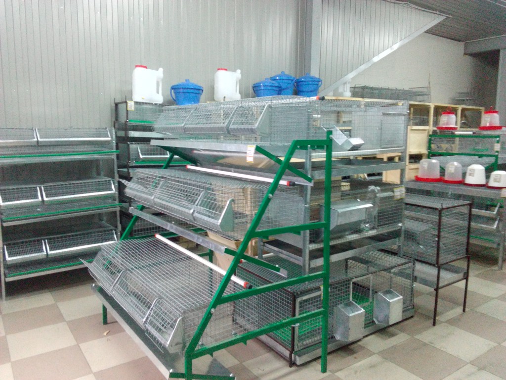 Клетка для кролиководства КО-15