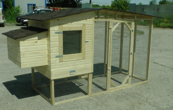 Теплый мини курятник 74bf-КДЗ