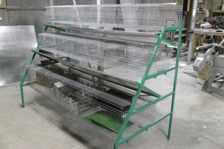 Клетка для кроликов КО/КМ-8*2/3